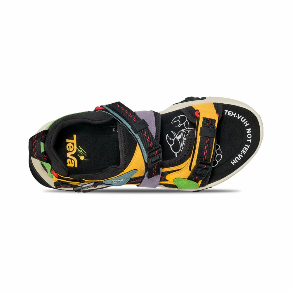Teva Men SW X WRAPTOR SANDAL SAFFRON MULTI - Image 4