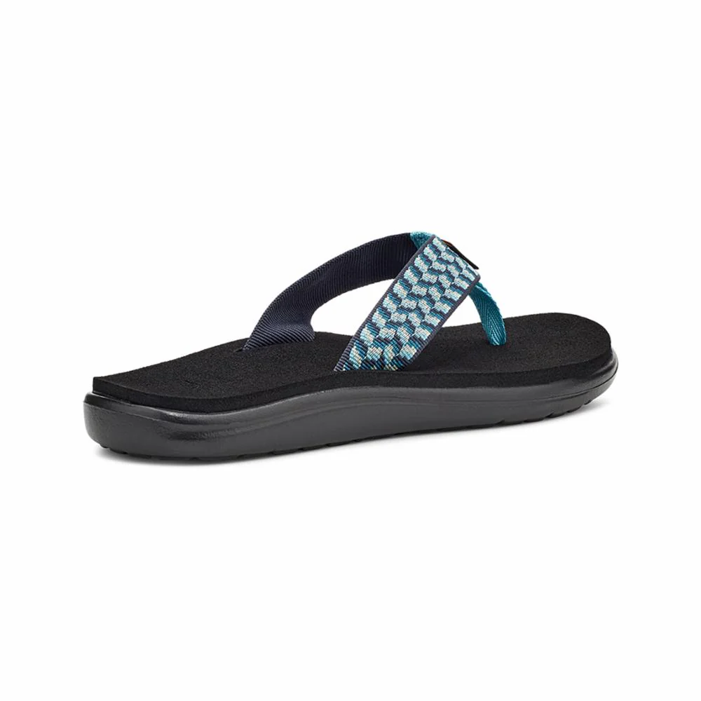 Teva Women VOYA FLIP PAINT TRACKS BLUE - Image 5